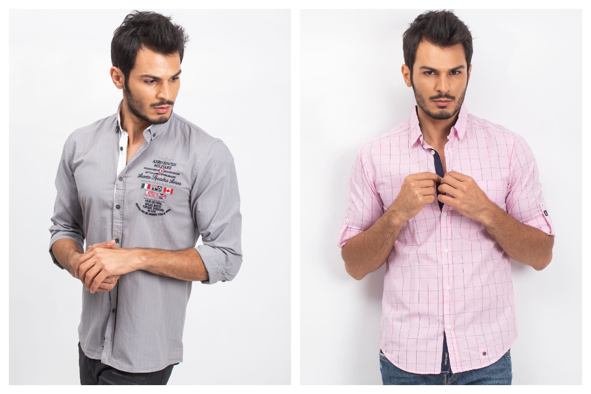 Modne koszule męskie w hurtowni odzieży online