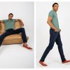 ciemnoniebieskie jeansy męskie hurt24 online