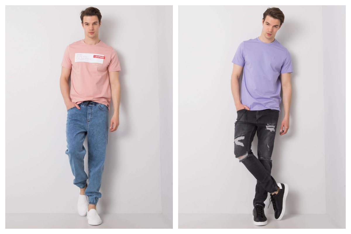 modne jeansy męskie hurt24 z nowej kolekcji FactoryPrice